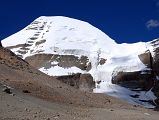 41 Mount Kailash From Eastern Valley On Mount Kailash Inner Kora Nandi Parikrama Mount Kailash South Face from the Eastern Valley on the Mount Kailash Inner Kora Nandi Parikrama (13:35)